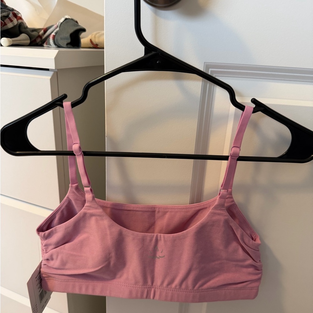 NWTS!!  Beyond Yoga Barre Shirred Spacedye Sports Bra - Size M - Picture 3 of 3